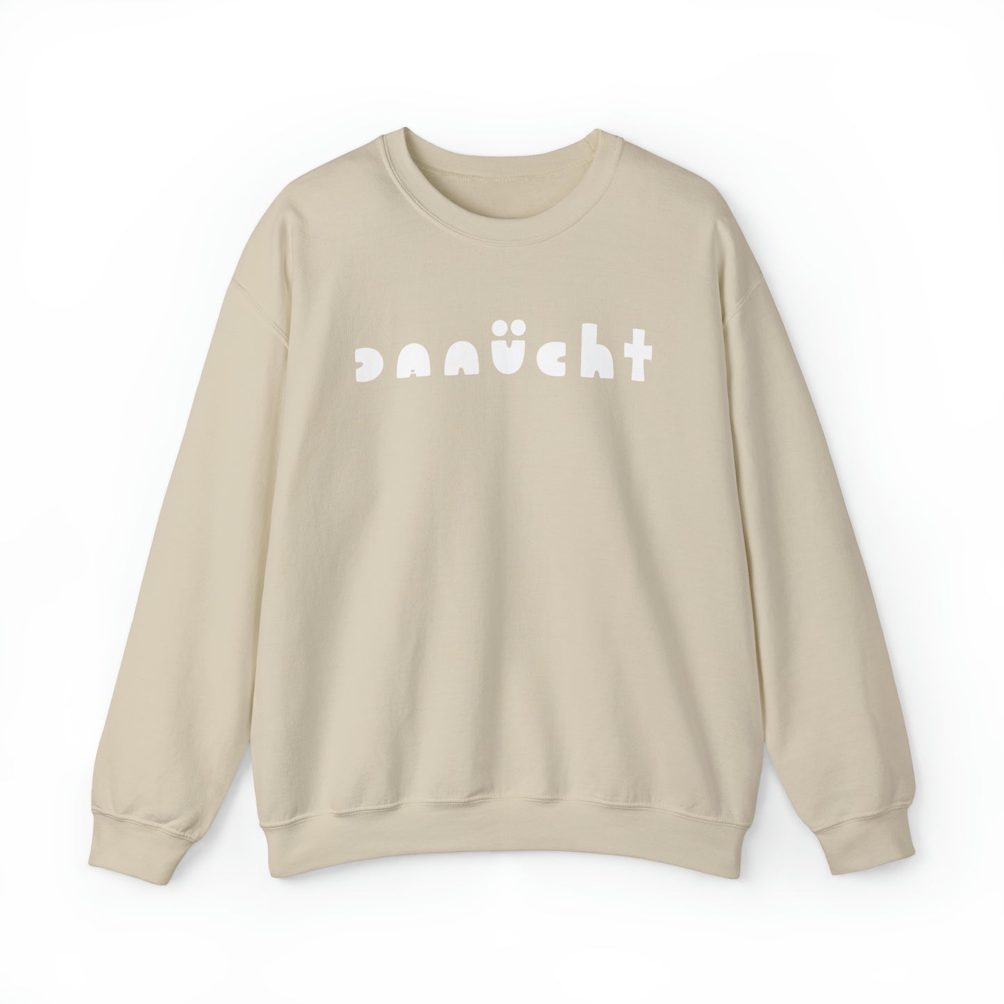 DANÜCHT CLASSIC WHITE LOGO SWEATSHIRT