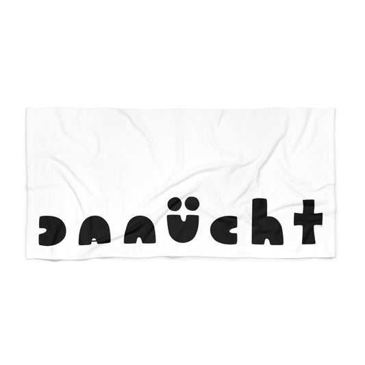 DANÜCHT LOGO BEACH TOWEL