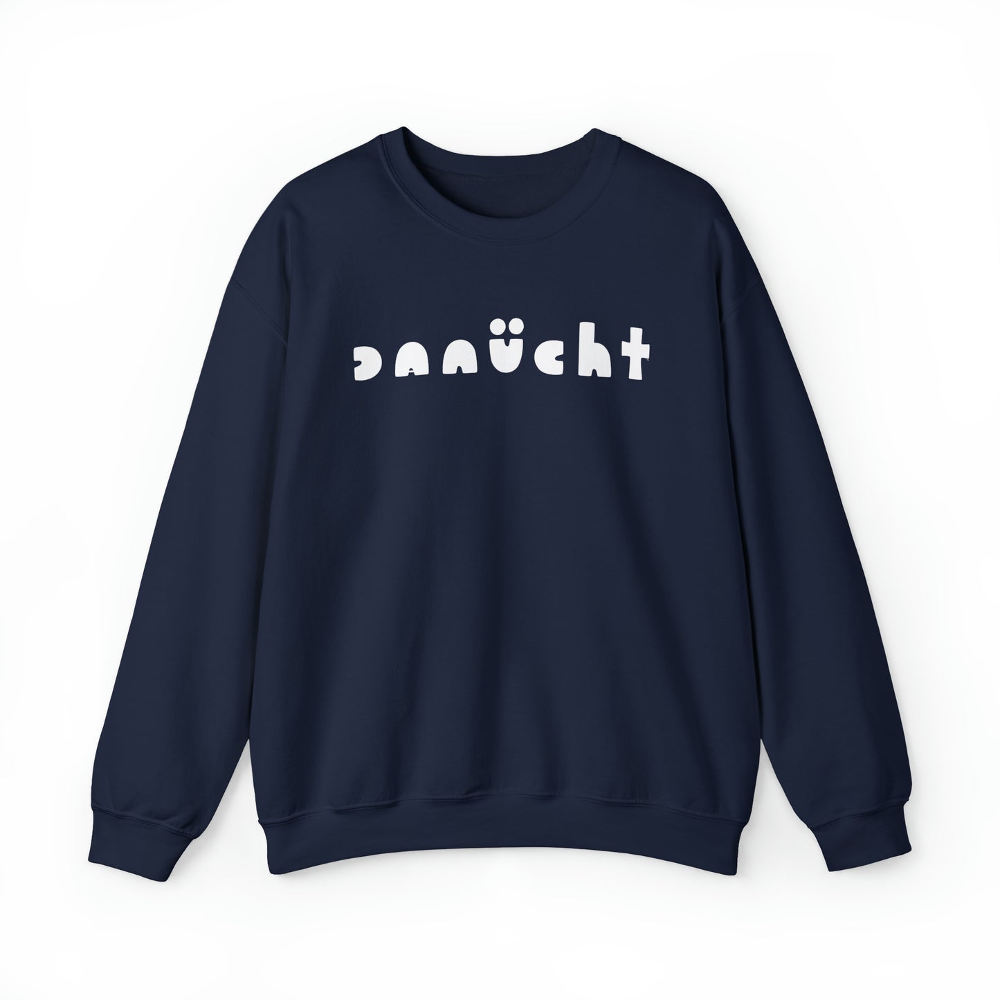 DANÜCHT CLASSIC WHITE LOGO SWEATSHIRT