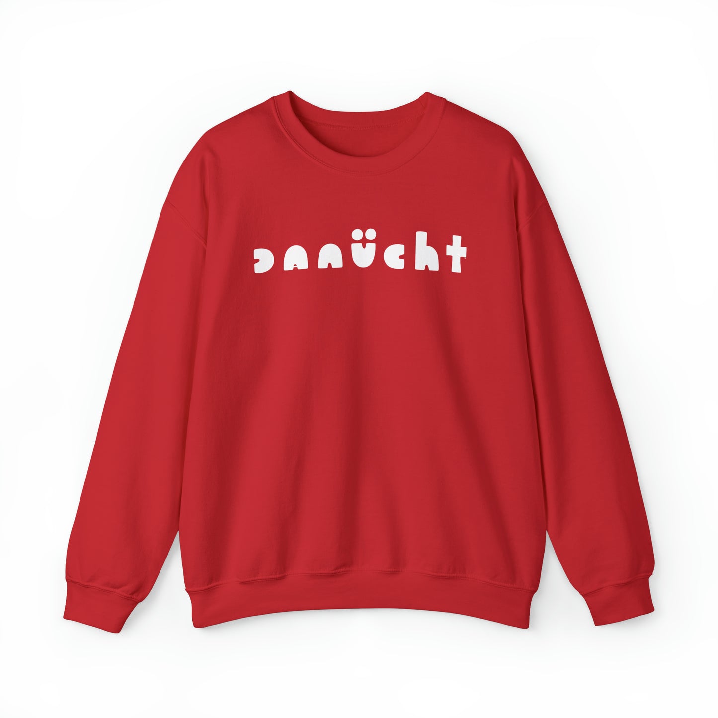 DANÜCHT CLASSIC WHITE LOGO SWEATSHIRT
