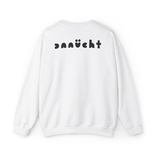 DANÜCHT CLASSIC BLACK LOGO on BACK SWEATSHIRT