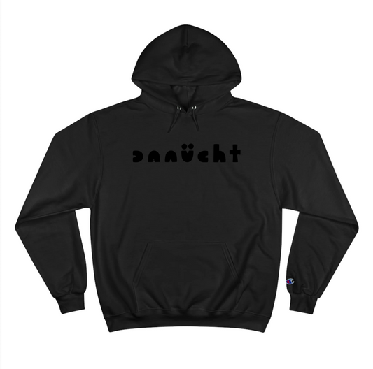 DANÜCHT CLASSIC BLACK LOGO CHAMPION HOODIE